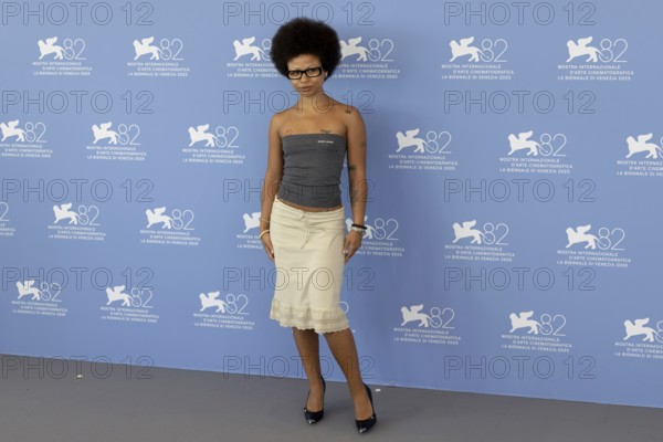 Venice, Italy - 2 September 2025: Myha'la during the Photo Call of - Dead Man's Wire - during the 82nd Venice International Film Festival