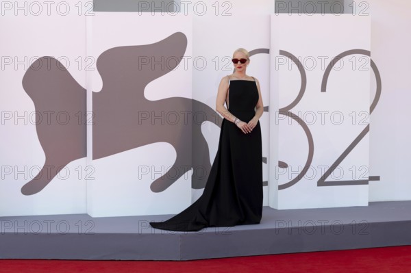 Venice, Italy - 1 September 2025: Mona Fastvold during the red carpet of - The Testament of Ann Lee - during the 82nd Venice International Film Festival