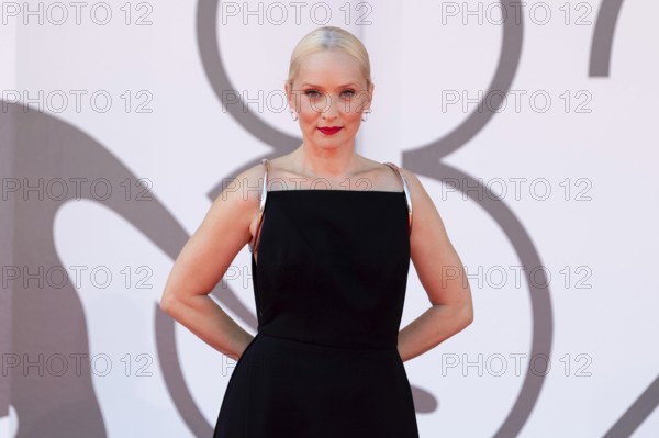 Venice, Italy - 1 September 2025: Mona Fastvold during the red carpet of - The Testament of Ann Lee - during the 82nd Venice International Film Festival