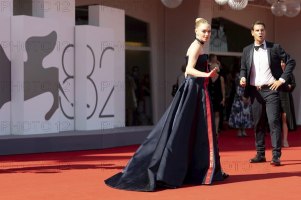 Venice, Italy - 1 September 2025: Amanda Seyfried during the red carpet of - The Testament of Ann Lee - during the 82nd Venice International Film Festival