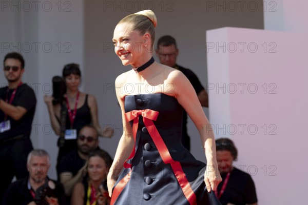 Venice, Italy - 1 September 2025: Amanda Seyfried during the red carpet of - The Testament of Ann Lee - during the 82nd Venice International Film Festival
