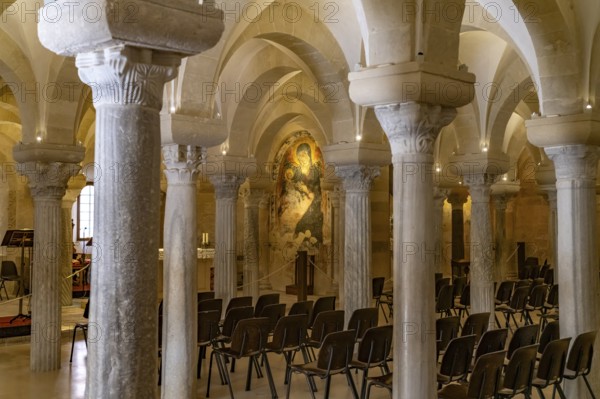 Crypt of the Cathedral of Santa Maria Annunziata in Otranto, Apulia, Italy