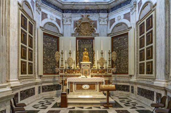 Chapel with relics of the martyrs, Cathedral of Santa Maria Annunziata in Otranto, Apulia, Italy