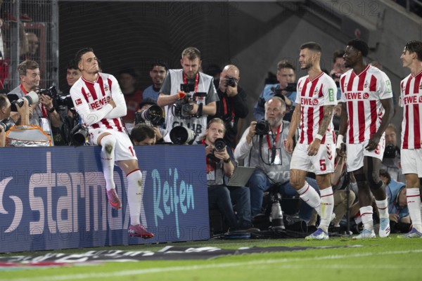 (DFL/DFB REGULATES PROHIBIT ANY USE OF PHOTOGRAPHS AS IMAGE SEQUENCES AND/OR QUASI-VIDEO), RheinEnergieStadion, Cologne, North Rhine-Westphalia, Said el Mala (1.FC Köln, Midfield, #13), 1. Fußball Bundesliga, 1.FC Köln, SC Freiburg on 31.08.2025 at the RheinEnergieStadion in Cologne Germany