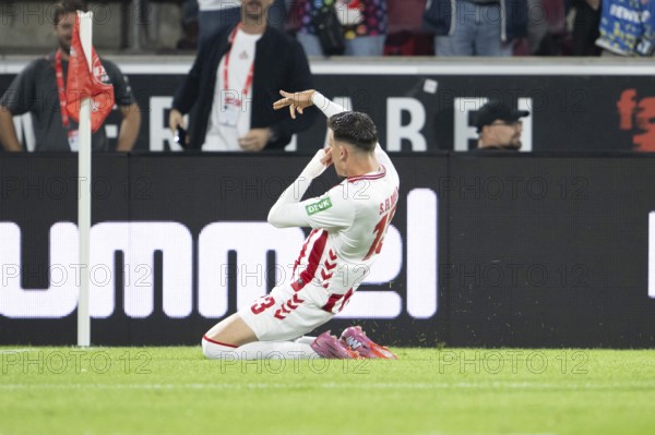 (DFL/DFB REGULATES PROHIBIT ANY USE OF PHOTOGRAPHS AS IMAGE SEQUENCES AND/OR QUASI-VIDEO), RheinEnergieStadion, Cologne, North Rhine-Westphalia, Said el Mala (1.FC Köln, Midfield, #13), 1. Fußball Bundesliga, 1.FC Köln, SC Freiburg on 31.08.2025 at the RheinEnergieStadion in Cologne Germany