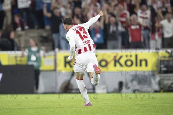 (DFL/DFB REGULATES PROHIBIT ANY USE OF PHOTOGRAPHS AS IMAGE SEQUENCES AND/OR QUASI-VIDEO), RheinEnergieStadion, Cologne, North Rhine-Westphalia, Said el Mala (1.FC Köln, Midfield, #13), 1. Fußball Bundesliga, 1.FC Köln, SC Freiburg on 31.08.2025 at the RheinEnergieStadion in Cologne Germany