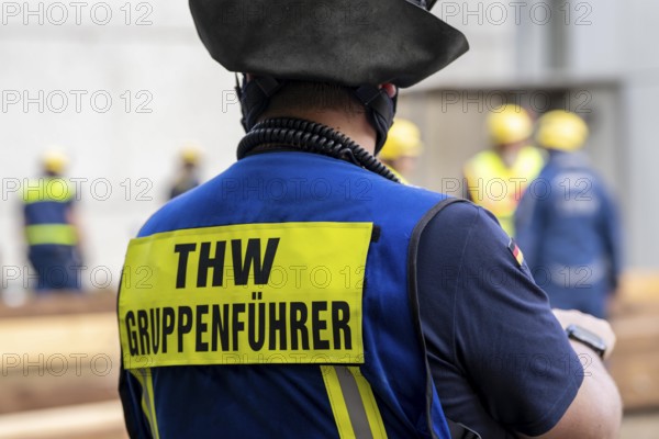 Emergency services at a major exercise lasting several days, FÜLEX25, organised by the THW, Federal Agency for Technical Relief, North Rhine-Westphalia regional association. Over 4 weekends, more than 3500 volunteers from 127 local associations in North Rhine-Westphalia practise many different operational scenarios
