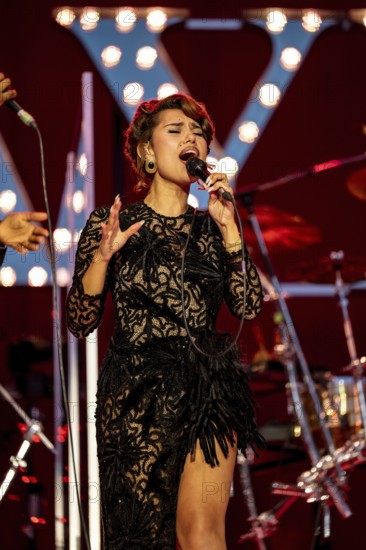 Raye at the Superbloom Festival, Day 1 at the Olympiapark, Munich, 30/08/2025