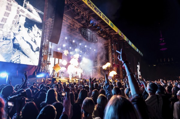 Post Malone at the Superbloom Festival, Day 1 at the Olympiapark, Munich, 30/08/2025