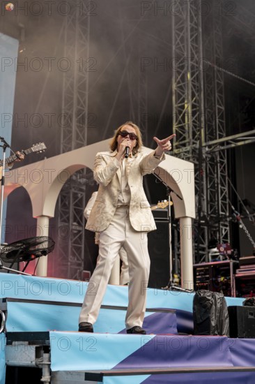 Roy Bianco (singer) from Roy Bianco & Die Abbrunzati Boys at the Superbloom Festival, Day 1 at the Olympiapark, Munich, 30.08.2025
