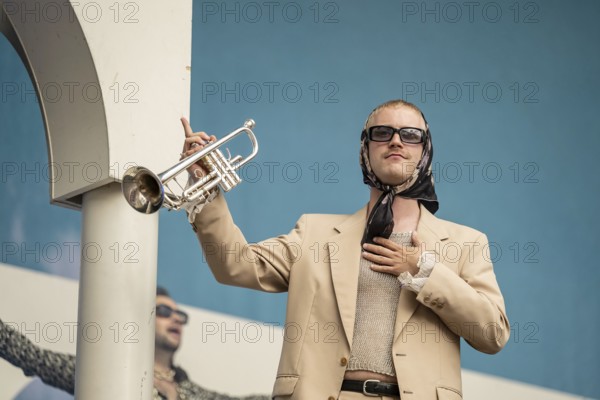 Roy Bianco & The Abbrunzati Boys at the Superbloom Festival, Day 1 in the Olympic Park, Munich, 30.08.2025