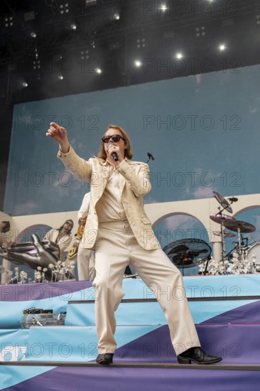 Roy Bianco (singer) from Roy Bianco & Die Abbrunzati Boys at the Superbloom Festival, Day 1 at the Olympiapark, Munich, 30.08.2025
