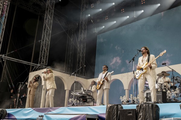 Roy Bianco & The Abbrunzati Boys at the Superbloom Festival, Day 1 in the Olympic Park, Munich, 30.08.2025