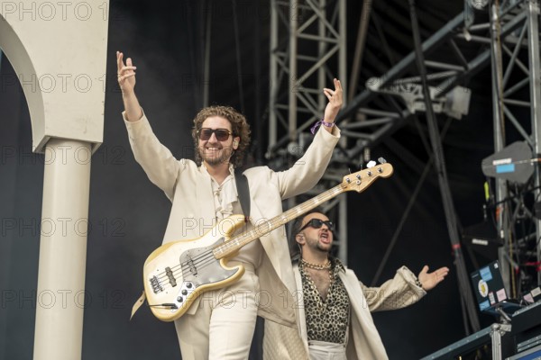 Roy Bianco & The Abbrunzati Boys at the Superbloom Festival, Day 1 in the Olympic Park, Munich, 30.08.2025