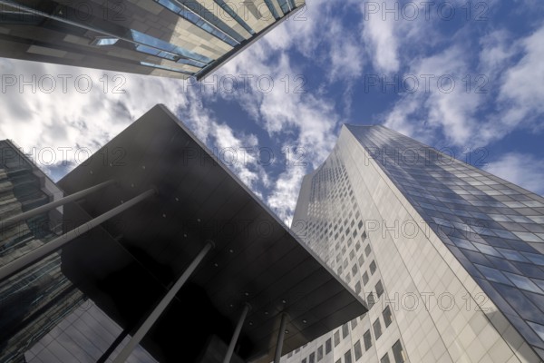 City skyscraper at Augustusplatz, Saxony, Germany, 26 August 2025 < english> City skyscraper at Augustusplatz, Saxony, August 26, 2025