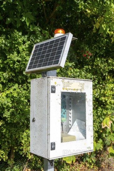 Solar Separator Alarm solar powered safety system, Woodbridge, Suffolk, England, UK manufactured by Darcy Products Ltd