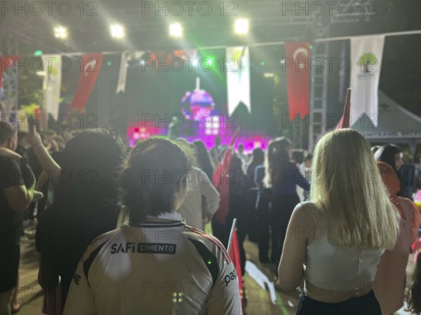 People in Türkiye celebrate Victory Day, commemorating the decisive Turkish victory over Greek forces at the Battle of Dumlupinar, fought between August 26 and 30, 1922, Gaziantep, Gaziantep, Türkiye