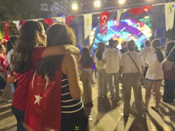 People in Türkiye celebrate Victory Day, commemorating the decisive Turkish victory over Greek forces at the Battle of Dumlupinar, fought between August 26 and 30, 1922, Gaziantep, Gaziantep, Türkiye