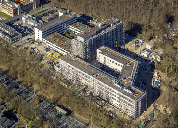 Aerial photograph, Information and Technology North Rhine-Westphalia, Hagen branch, Boele, Hagen, Ruhr area, North Rhine-Westphalia, Germany