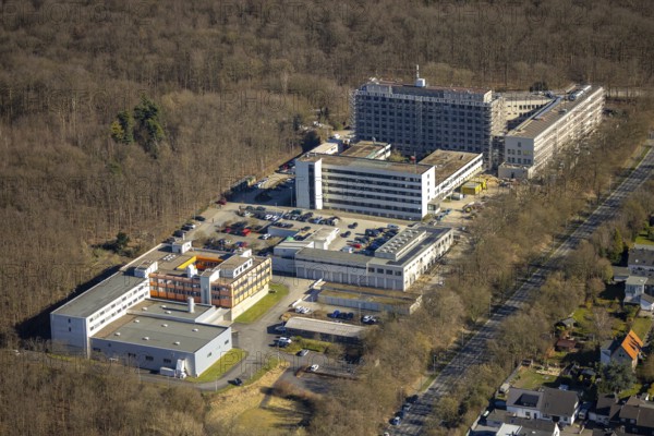 Aerial photograph, Information and Technology North Rhine-Westphalia, Hagen branch, Boele, Hagen, Ruhr area, North Rhine-Westphalia, Germany