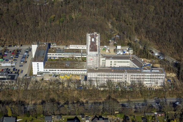 Aerial photograph, Information and Technology North Rhine-Westphalia, Hagen branch, Boele, Hagen, Ruhr area, North Rhine-Westphalia, Germany