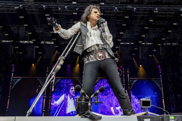 Alice Cooper live at the 60 Years Anniversary Concert of the Scorpions in the Heinz-von-Heiden-Arena in Hanover on 05.07.2025