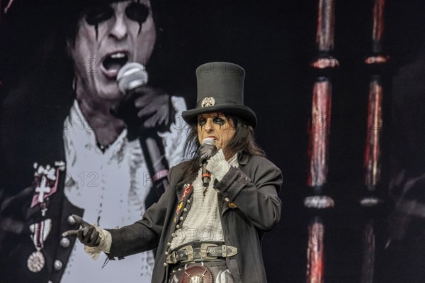 Alice Cooper live at the 60 Years Anniversary Concert of the Scorpions in the Heinz-von-Heiden-Arena in Hanover on 05.07.2025