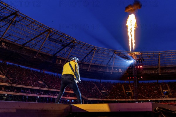 Rudolf Schenker, guitarist of the band Scorpions live on 60 Years Anniversary Tour in the Heinz-von-Heiden-Arena Hannover on 05.07.2025