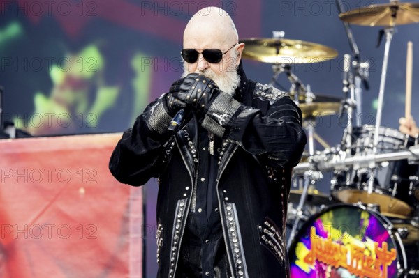 Rob Halford, singer of Judas Priest live at the 60 Years Anniversary Concert of the Scorpions in the Heinz-von-Heiden-Arena in Hanover on 05.07.2025