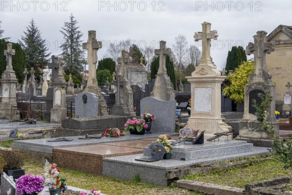 Impressions at the cemetery in Verdun, a large city in the Meuse department in Grand Est, northeastern France. It is well known for giving its name to a major battle of the First World War