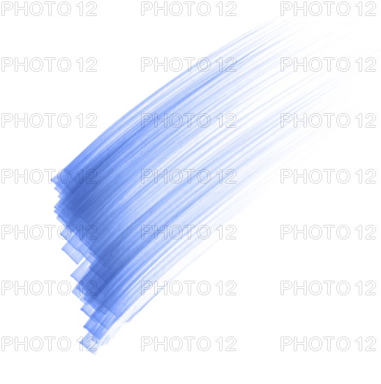 Lots of blue felt tip strokes fading out in white back