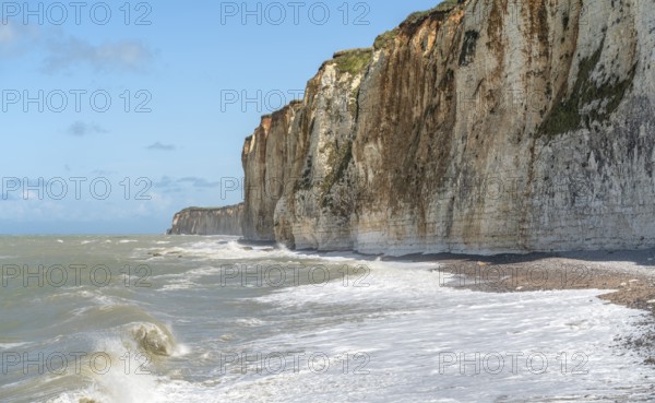 Scenery around Veules-les-Roses, a commune in the Seine-Maritime department in the Normandy region in northern France