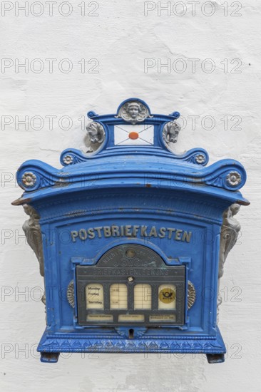 Old mailbox from 1896, post, letter, postcard, mail, Germany