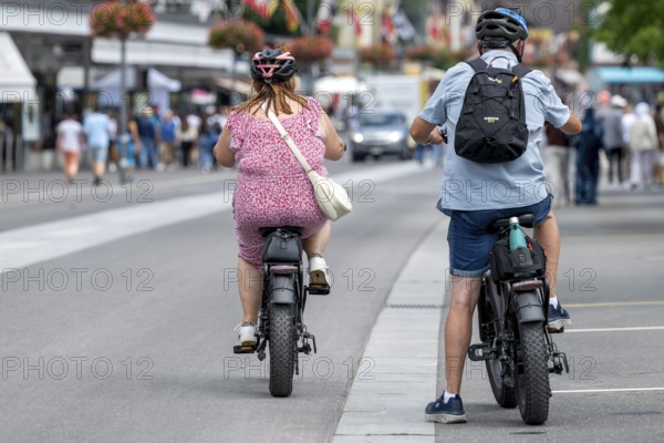 Electric bike pair, Interlaken, Switzerland