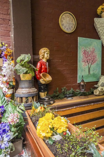 Vintage decoration in the catering trade Hanover, Lower Saxony, Germany