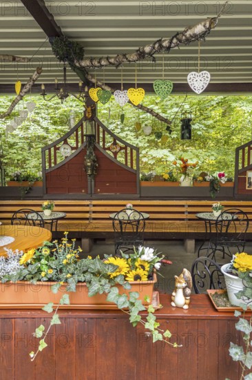 Vintage decoration, Gastronomy, Hanover, Lower Saxony, Germany