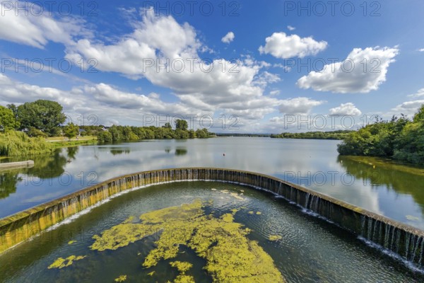 Lippesee near Sande, Paderborn, North Rhine-Westphalia, Germany