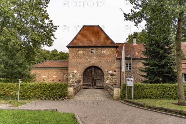Sythen Castle in Haltern am See, North Rhine-Westphalia, Germany