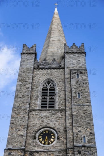 Church tower, St Patrick's Cathedral, Dublin, Ireland