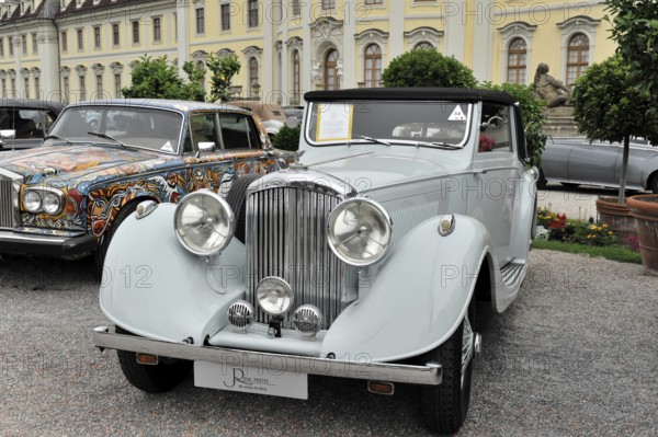 Bentley 4 ¼ litre classic car, Retro Classics meets Baroque, Ludwigsburg, Baden-Württemberg, Germany