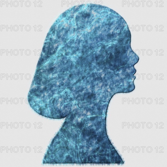 Male Silhouette, Mind and Identity Psychology Concept