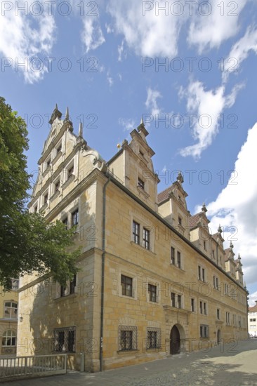 Casimirianum Grammar School, historic building, Coburg, Upper Franconia, Franconia, Bavaria, Germany