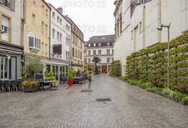 City view of Epinal, the capital city of the Vosges departmend in France