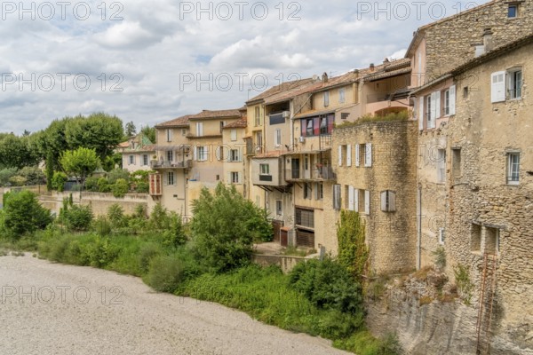 Scenery around Vaison-la-Romaine, a town in the Vaucluse department in the Provence region in southeastern France