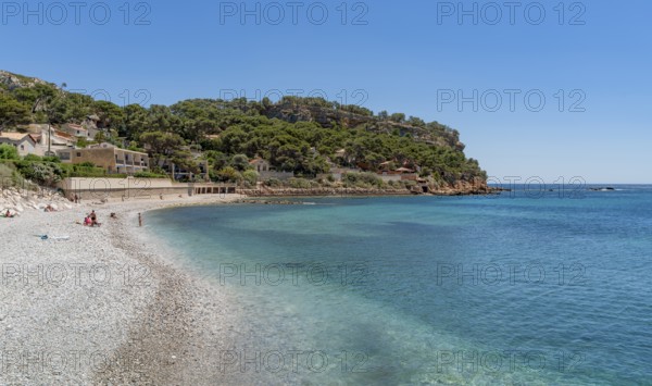 Scenery around Carry-le-Rouet, a commune in the Provence region in Southern France