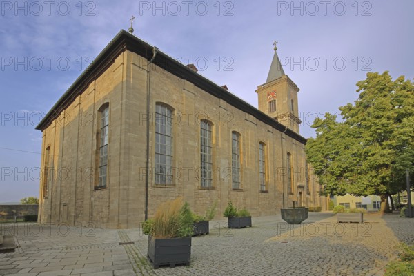 Gothic Church of the Assumption of the Virgin Mary, Pfarrer-Alois-Friedrich-Platz, Bad Neustadt an der Saale, Rhön, Lower Franconia, Franconia, Bavaria, Germany