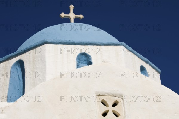 Greek Orthodox church on the Cyclades island of Paros, Cyclades, Paroikia, Paros, Greece
