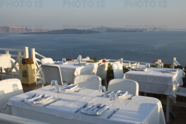 Impressions from Oia in the evening, Cyclades, Oia, Santorini, Greece
