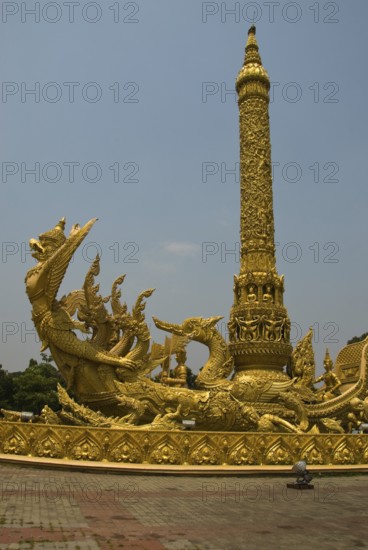 Wax sculpture Thien Pansa Ubon, Ubon Ratchathani, Ubon Ratchathani, Ubon Ratchathani, Thailand