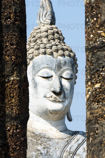 Wat Sa Si in the historical park of Sukhothai, Sukhothai, Sukhothai, Thailand, Thailand